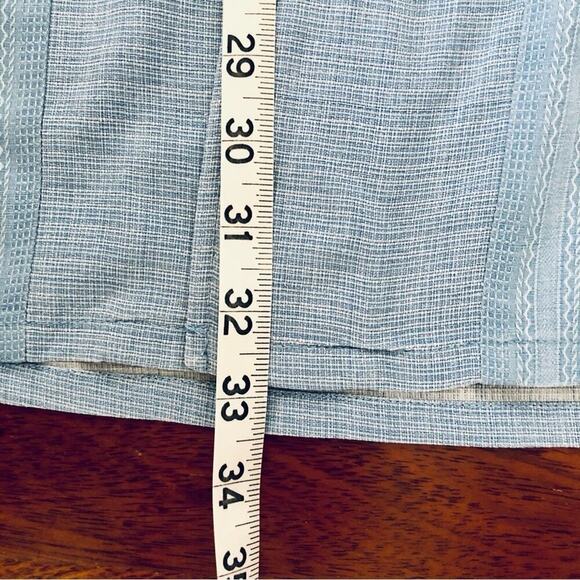 Joseph & Feiss Men's Hawaiian button down 100% silk Blue XXL with floral… - Picture 7 of 7